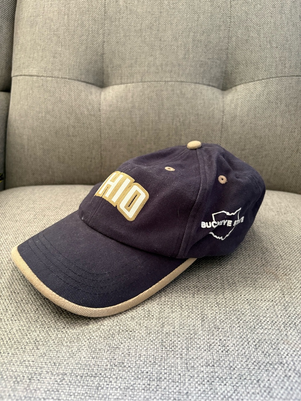 Ohio Buckeye Navy Baseball Cap